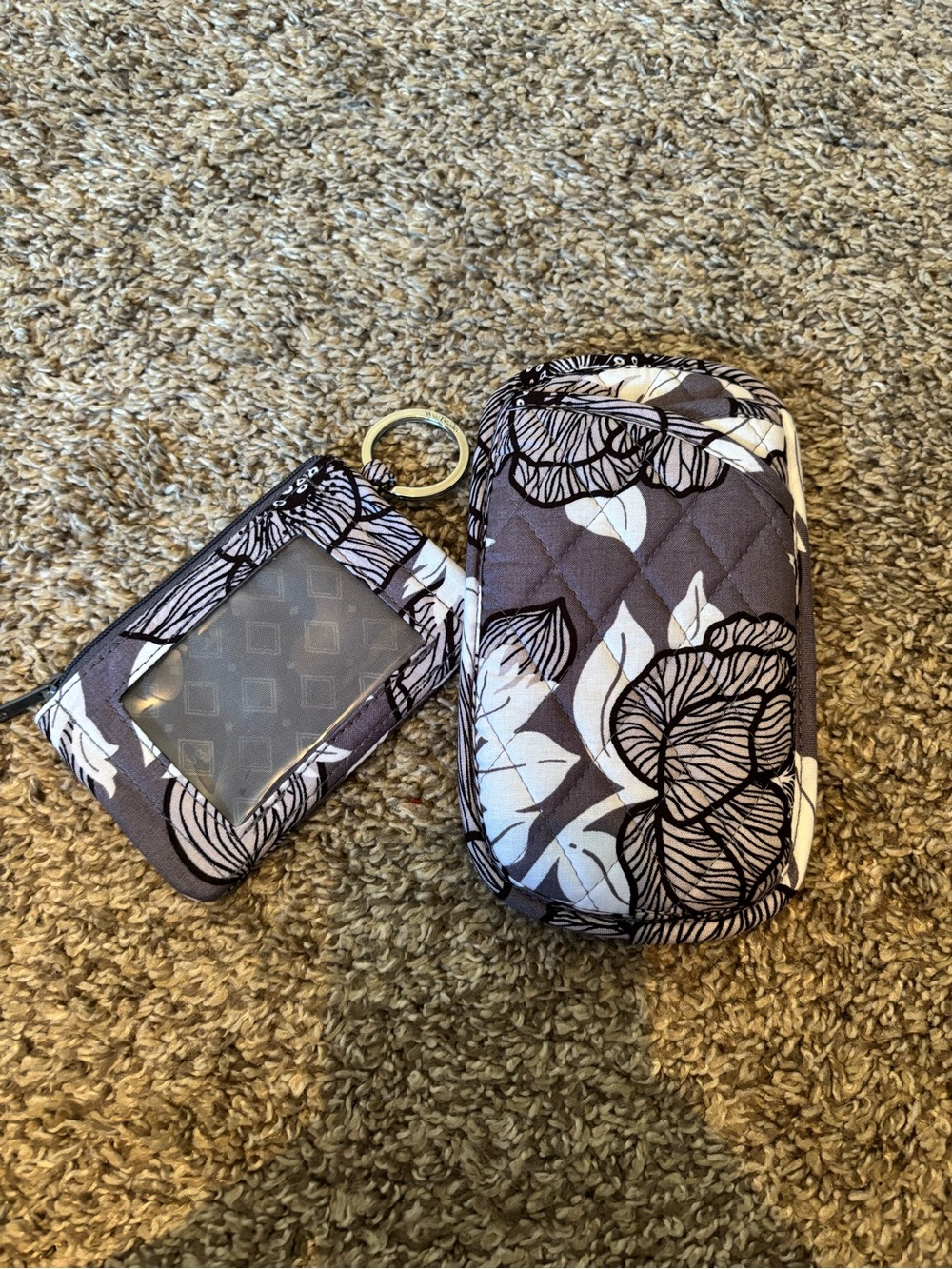 Vera Bradley sunglasses case and wallet
